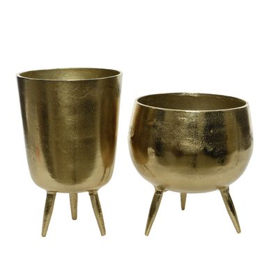 VASO PORTAPIANTA ORO