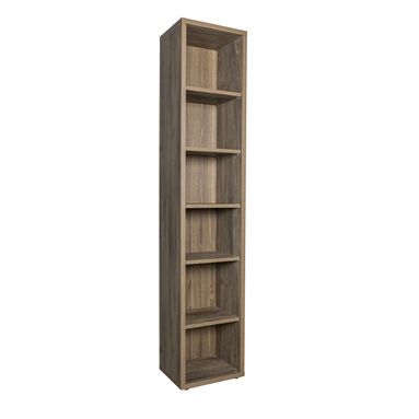 LIBRERIA DAVINCI 44X35,5XH217CM NOCE BRERA