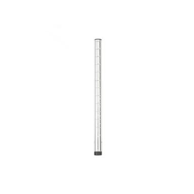 MONTANTE TUBOLARE 150CM D.25MM CROMATO