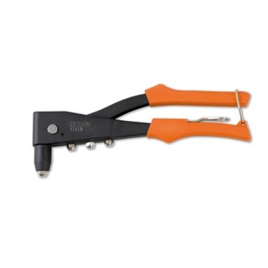 RIVETTATRICE 250MM CON 4 TESTINE INTERCAMBIABILI