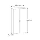 colonna-espresso-2-ante-70x36xh181cm-bianca