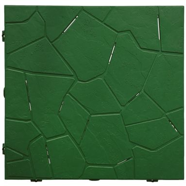 PIASTRELLA SNAPTILE CM.40X40X2,5 VERDE