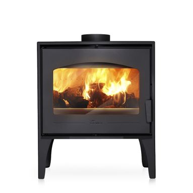 STUFA A LEGNA CALPE 15,5KW 60X40XH70CM GRIGIA.