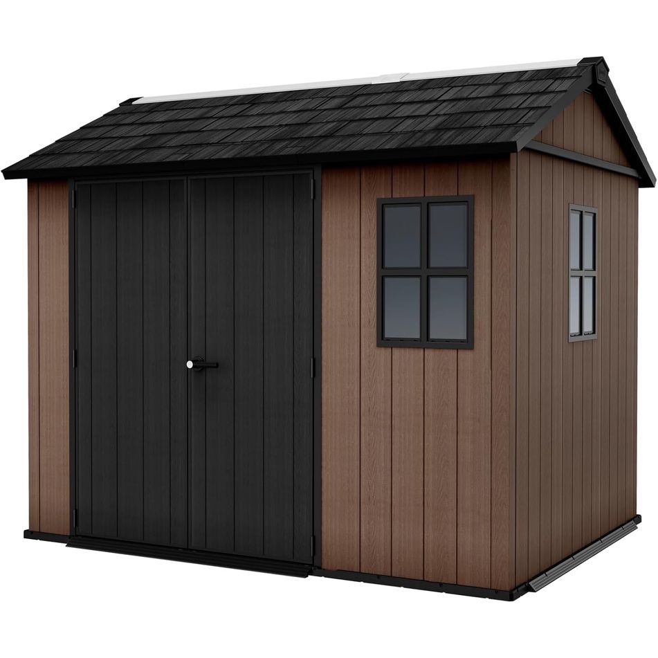 keter-casetta-da-giardino-newton-plus-759-barra-975-evotech-marrone-doppia-opzione-montaggio