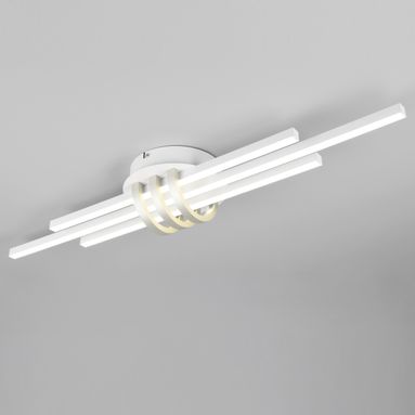PLAFONIERA LED CINTO 25W 80CM BIANCA 3 BACCHETTE