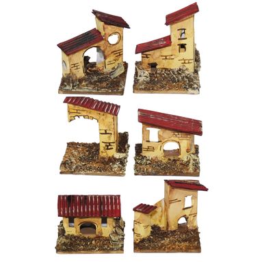SET 2 CASINE 6X6XH8CM.