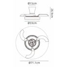 plafoniera-ventilatore-niseko-25-w-led-fan-25-w