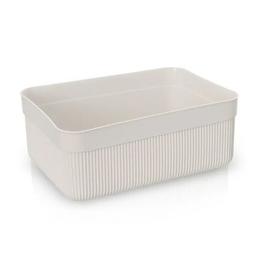 CONTENITORE ORGANIZER COLORADO 23X15,5XH9CM BIANCO