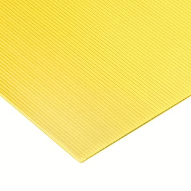 POLIPROPILENE ALVEOLARE 2.5 MM GIALLO CM.50X50
