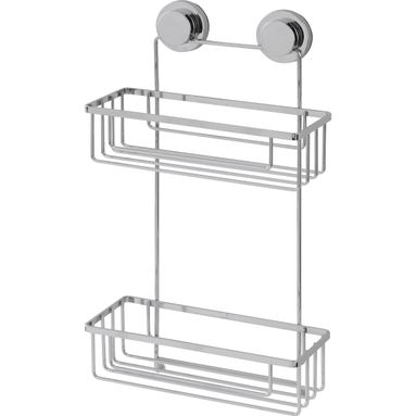 MENSOLA RETTANG 2 RIPIANI CON 3M 25.5X10X42 CM
