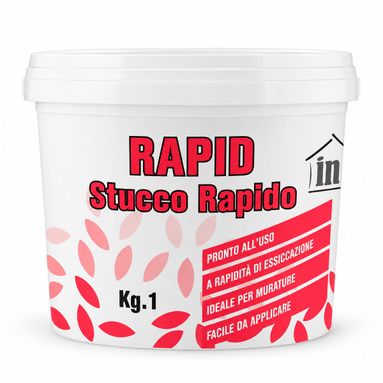STUCCO IN PASTA RAPID 1KG A RAPIDA ESSICCAZIONE