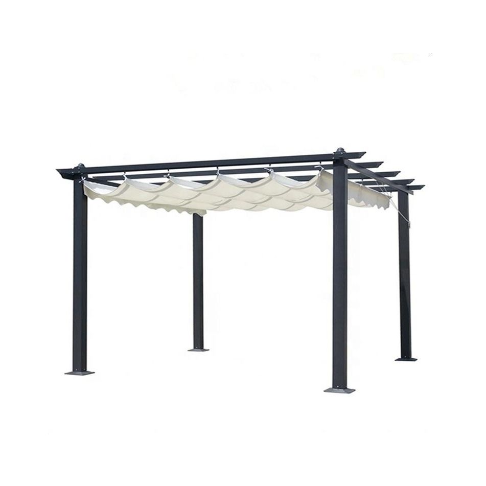 gazebo-pergola-zenone-3x4m-grigio-con-telo-bianco