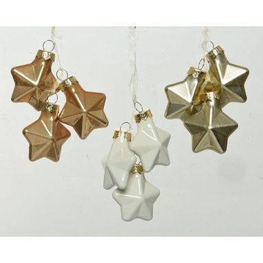 APPENDINO STELLE ORO/BIANCO/CHAMPAGNE.