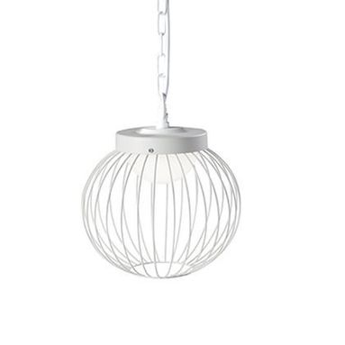 CAGE SOSPENSIONE BIANCO 18W LED 4000K