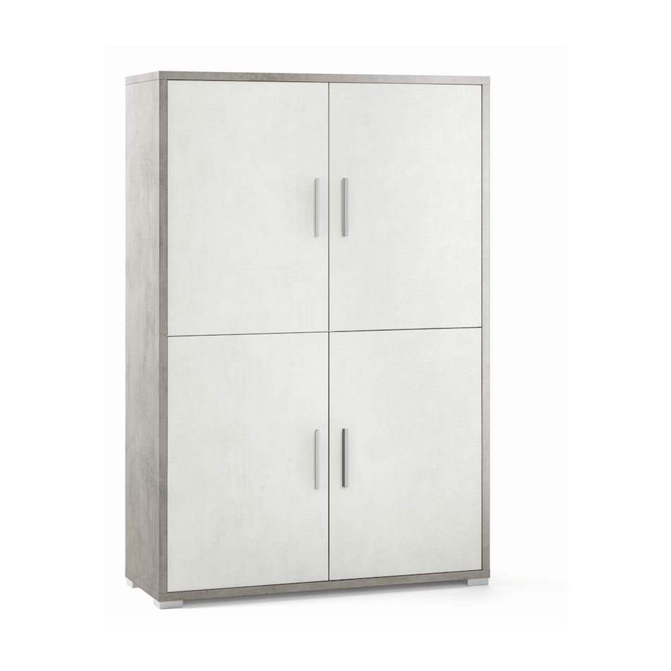 mobile-4-ante-kit-108x41xh161cm-struttura-cemento-frontale-ossido-bianco