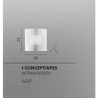 applique-concept-e27-26x26h7cm-bianca-a-righe