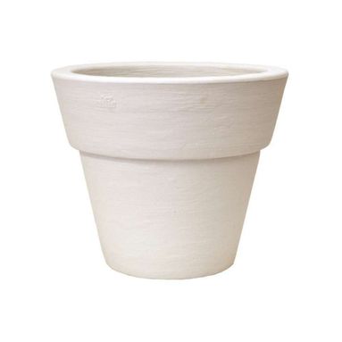 VASO CAMPANA PORTO ROSA D.25XH23CM BIANCO PERLA