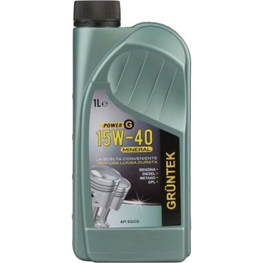 OLIO MOTORE GRUNTEK POWER G 15W40 1L