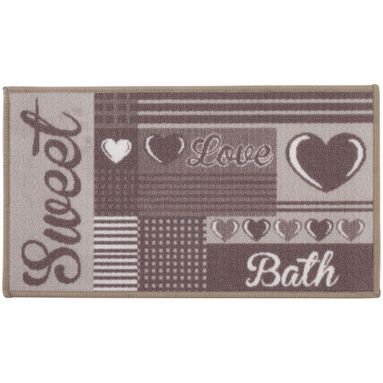 TAPPETO "SWEET" TORTORA 60X100CM