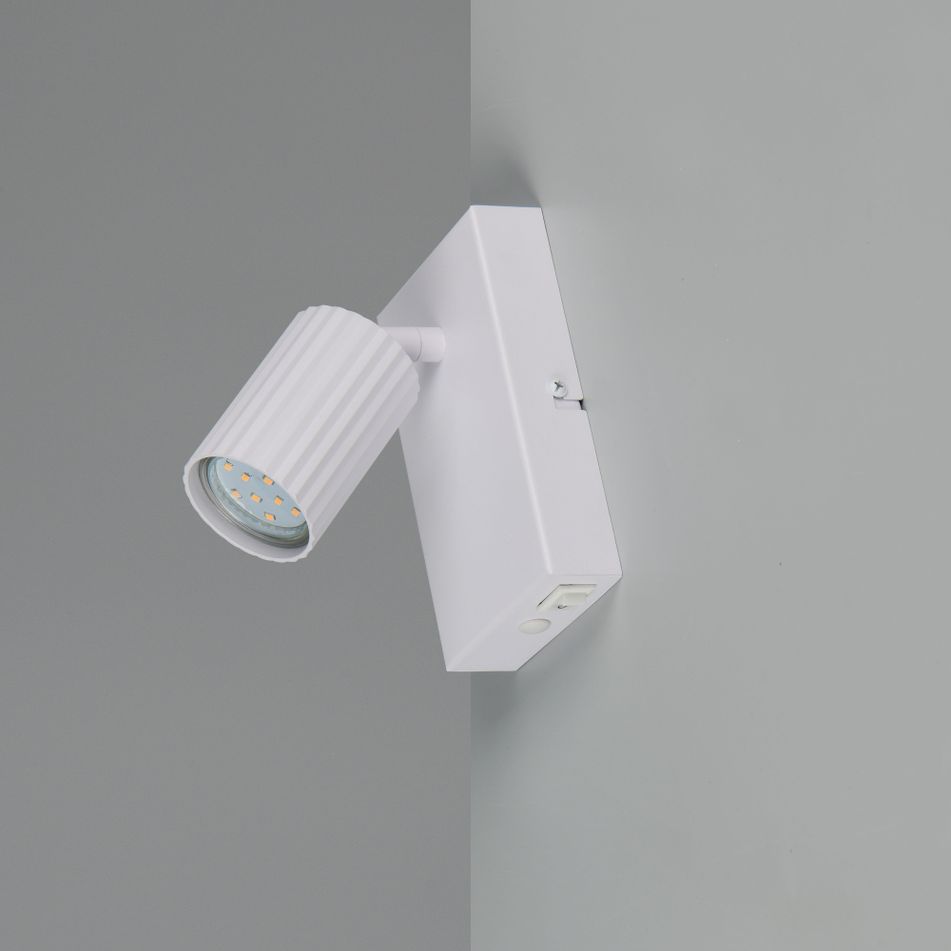 spot-gu10-soka-15cm-bianco-rigato