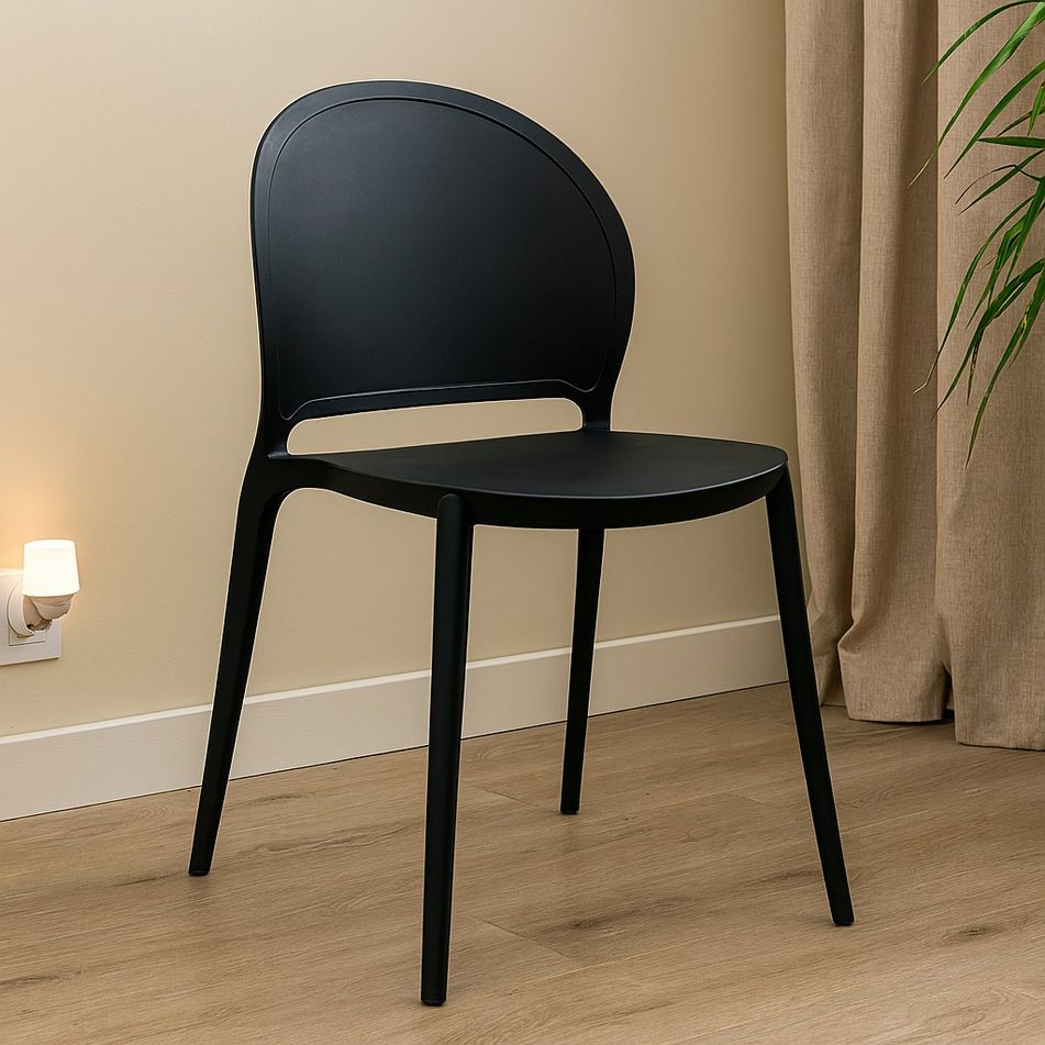 sedia-ines-54x48xh81cm-nera