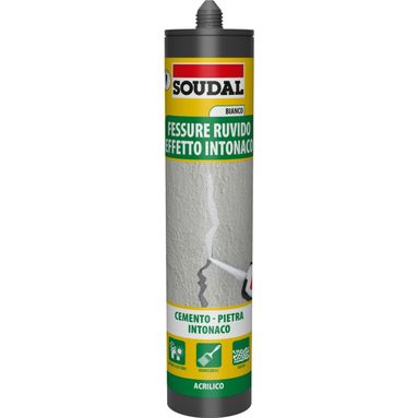 SILICONE ACRILICO INTONACO 300ML BIANCO RUVIDO
