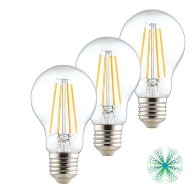 LAMPADINA TRASPARENTE E27 9W 4000K 1300LM 360°.