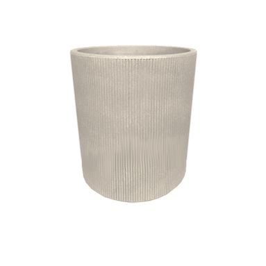 CILINDRO RIGATO CITY D.28XH30CM CORDA