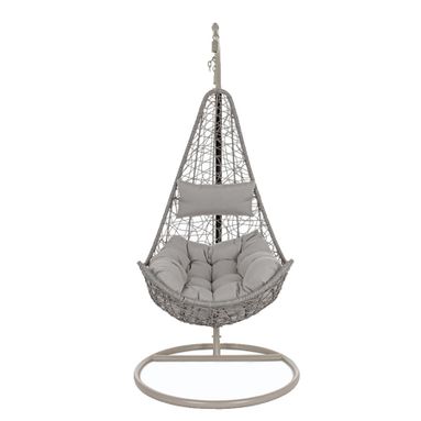 POLTRONA PENSILE DROP 104X104XH198CM BIANCO GHIACC