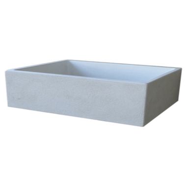ACQUAIO ISEO 78X38XH18CM BIANCO-GRIGIO