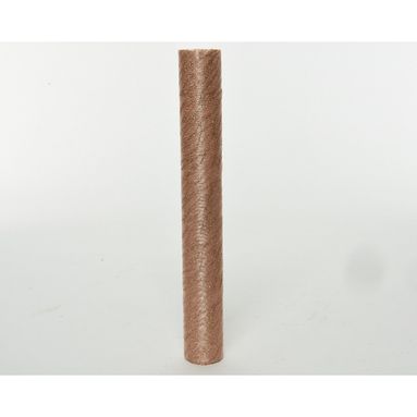 ROTOLO ROSA 35X200CM CON TRAMA TIGRATA ORO.