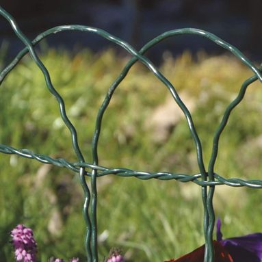 RETE METALLICA BORDER 10XH0,65CM VERDE