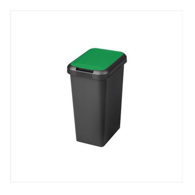 PATTUMIERA TOUCH-LIFT 9L 17,8X23,8XH34,4CM VERDE