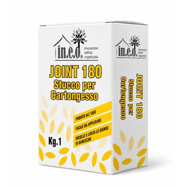 STUCCO IN POLVERE JOINT 180 1KG PER CARTONGESSO