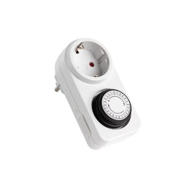 PRESA CON TIMER GIORNALIERO MECCANICO DA INTERNO