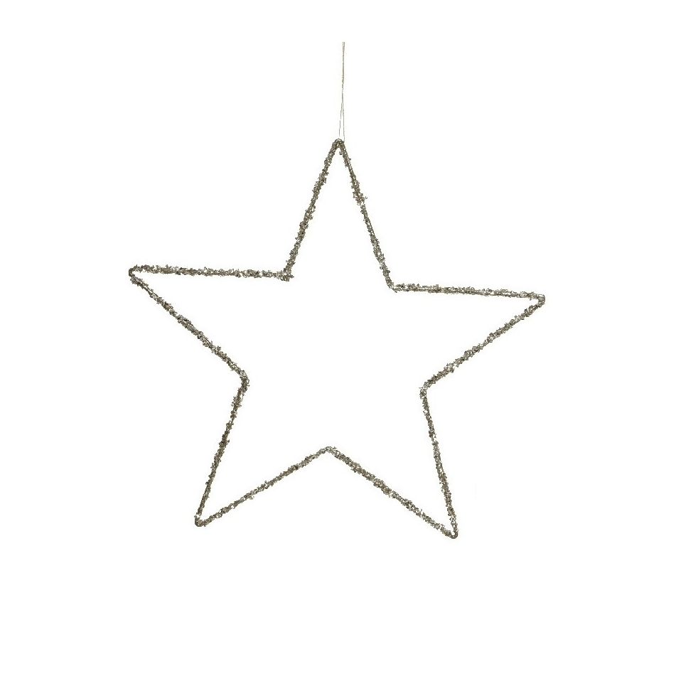 appendino-stella-stilizzata-30cm-champagne