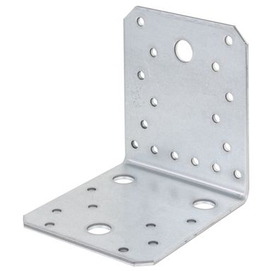 PIASTRA ANGOLARE 100X100X90MM ZINCATA