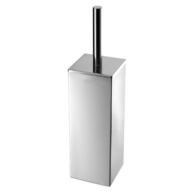 PORTASCOPINO NEMESIA 9X9XH38CM INOX LUCIDO.