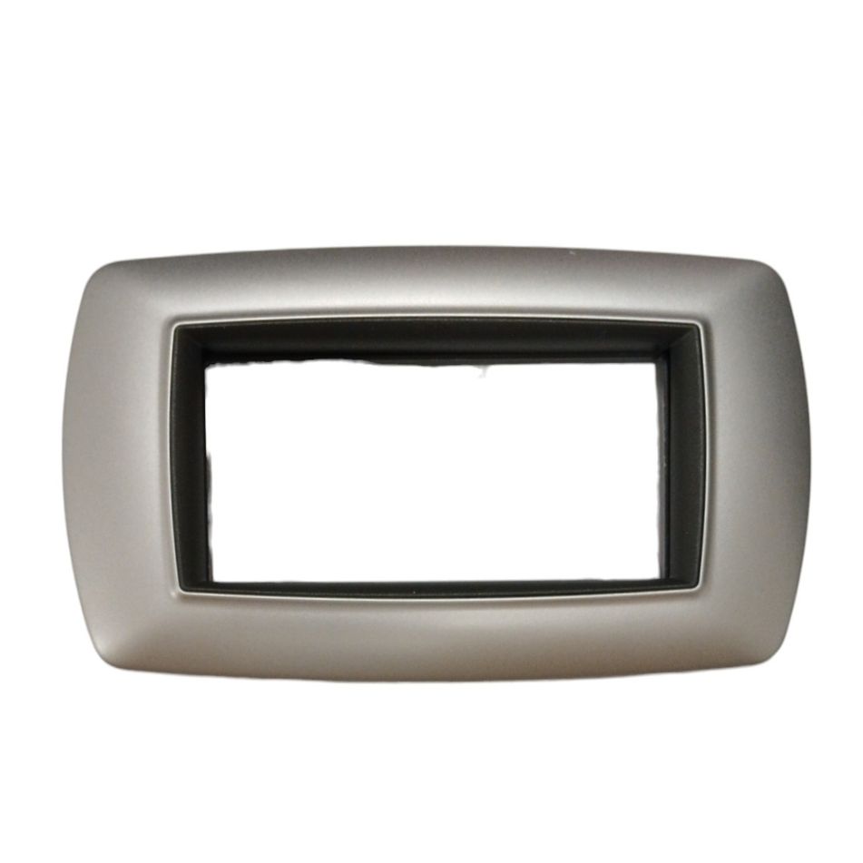 placca-mylife-4-moduli-alluminio-chiaro