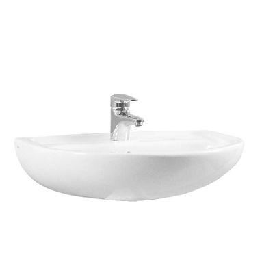 LAVABO NORMUS CERAMICA BIANCA 65CM