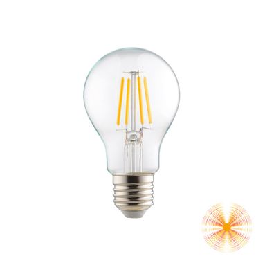 LAMPADINA TRASPARENTE E27 4W 3000K 470LM.