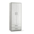 mobile-2-ante-2-cassetti-71x41xh182cm-struttura-cemento-frontale-ossido-bianco