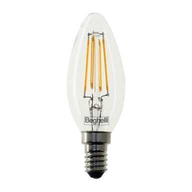 LAMPADA LED DIMMERABILE OLIVA E14 4W 4000K 470LM Z