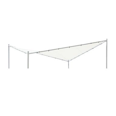COPERTURA BIANCA 3,5X3,5M PER GAZEBO ERACLITO
