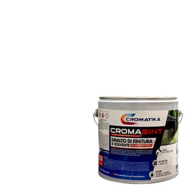 SMALTO CROMASINT 2,5L BIANCO LUCIDO SOLVENTE.