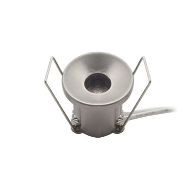 KIT PORTA LAMPADA AD INC IN ALLUMINIO -G4 GRIGIO S
