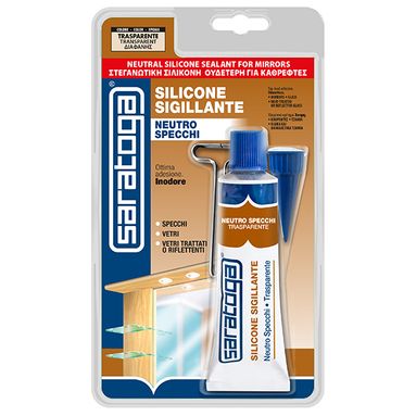 SILICONE NEUTRO SPECCHI TRASPARENTE 60ML