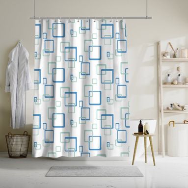 TENDA TEOREMA 120X200 BIANCO/AZZURRO