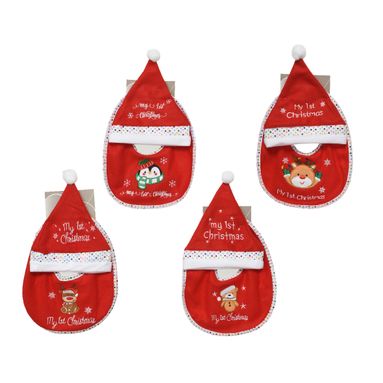 SET BAVETTA E CAPPELLINO NATALIZI..