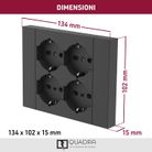 multipresa-quadra-da-parete-4-schuko-nera